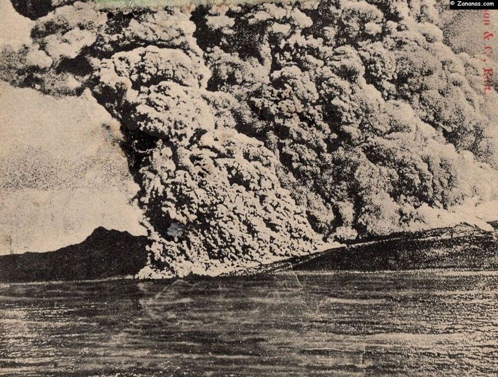 Nuée ardente 1902 - La montagne pelée Montagne pelée un ensemble volcanique